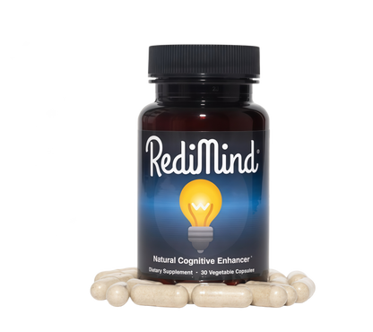 RediMind - Natural Cognitive Enhancement Supplement Capsule - Non-GMO, Vegan, Gluten-Free