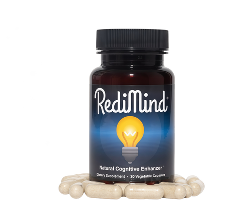 RediMind - Natural Cognitive Enhancement Supplement Capsule - Non-GMO, Vegan, Gluten-Free