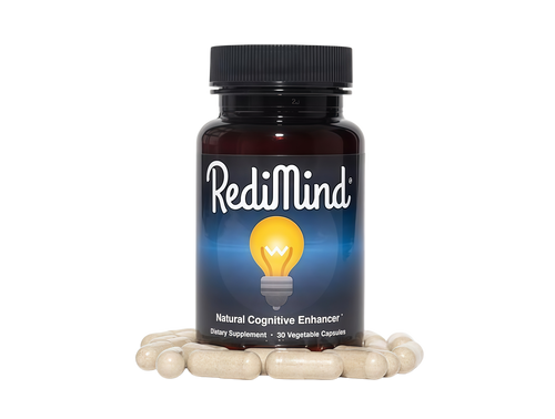 RediMind - Natural Cognitive Enhancement Supplement Capsule - Non-GMO, Vegan, Gluten-Free